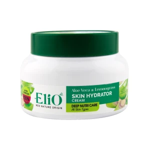 کرم مرطوب کننده کاسه‌ای آلوئه ورا و علف لیمو الیو